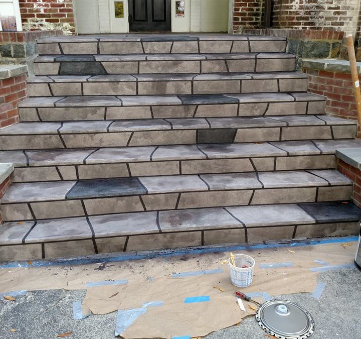 Centerville Delaware Concrete Step Resurfacing