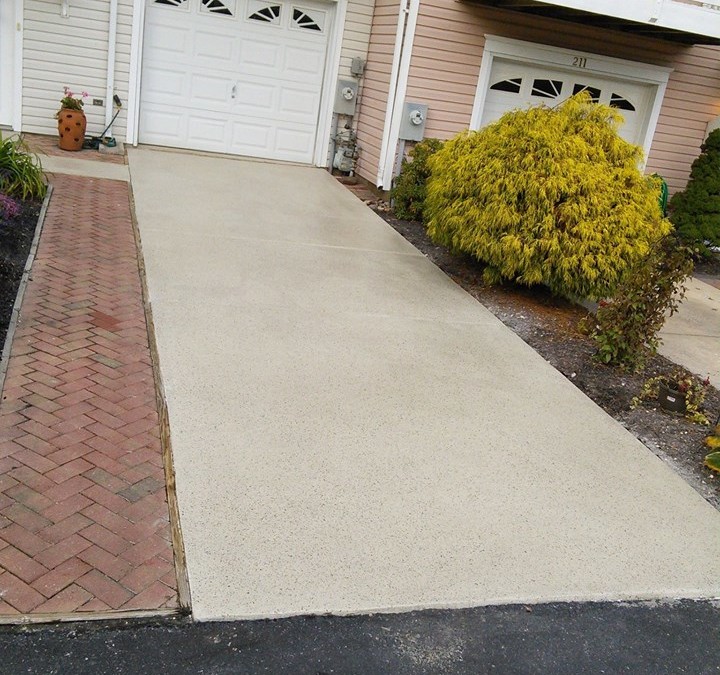 Concrete Driveway In Need Of Repair In Maryland