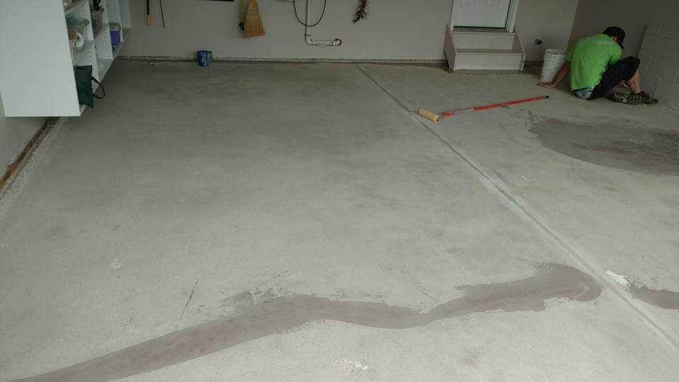 Newark Delaware Garage Floor Repair and Refinishing - Wilmington